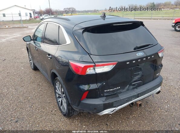 1FMCU9J94LUB10254 2020 FORD ESCAPE Black Задня ліва чверть