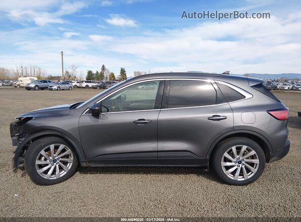 1FMCU9J99NUB58562 2022 FORD ESCAPE Gray 