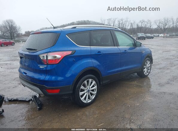 1FMCU9JD3HUB84955 2017 FORD ESCAPE Blue უკანა მარჯვენა