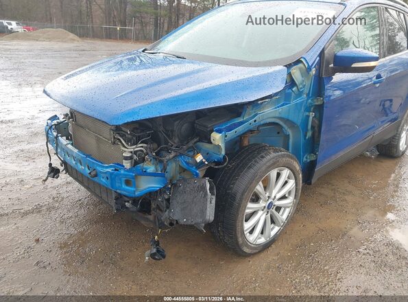 1FMCU9JD3HUB84955 2017 FORD ESCAPE Blue წინა ხედი