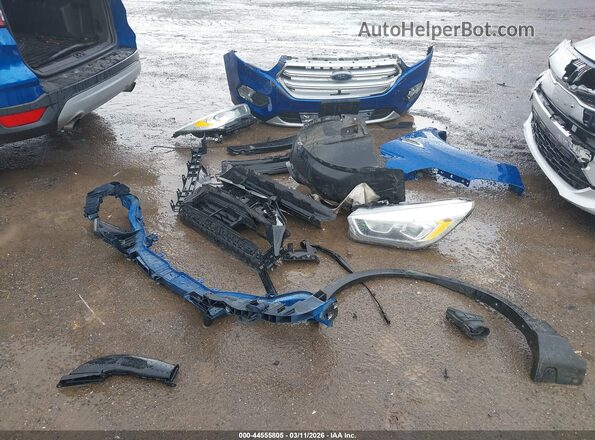 1FMCU9JD3HUB84955 2017 FORD ESCAPE Blue ხელსაწყოთა პანელის ხედი
