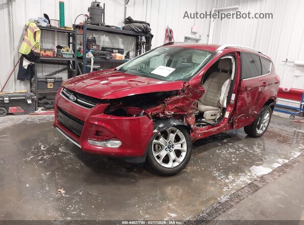 1FMCU9JX4GUB98890 2016 FORD ESCAPE Красный Передняя левая четверть