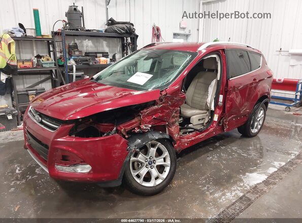 1FMCU9JX4GUB98890 2016 FORD ESCAPE Красный Вид спереди