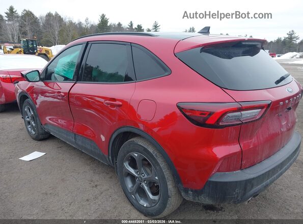 1FMCU9MN4SUA03907 2025 FORD ESCAPE Красный Задняя левая четверть