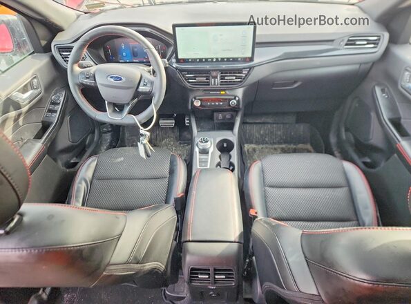 1FMCU9MN6RUB32337 2024 FORD ESCAPE Red წინა პანელის ხედი