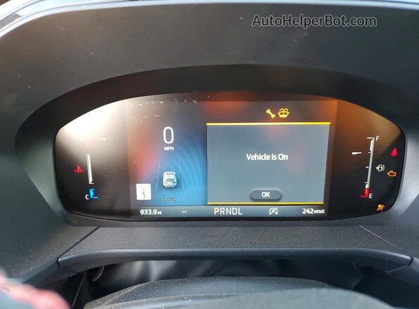 1FMCU9MN8TUA06293 2026 FORD ESCAPE Серый Вид щитка приборов
