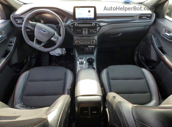1FMCU9NAXSUB33024 2025 FORD ESCAPE Black Dashboard view