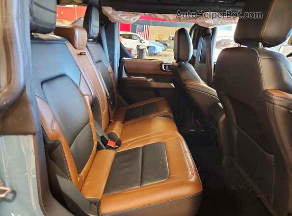 1FMDE5BH7NLB56993 2022 FORD BRONCO Blue Rear interior view