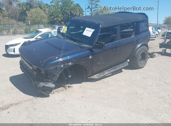 1FMDE5BHXMLA79471 2021 FORD BRONCO Dark Blue Przód lewy