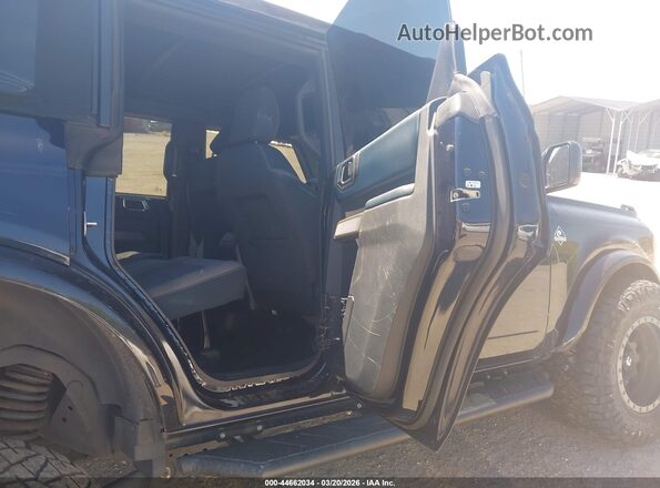 1FMDE5BHXMLA79471 2021 FORD BRONCO Dark Blue Widok naklejki z numerem VIN