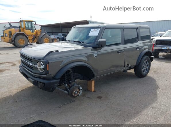 1FMDE7BH7SLB61490 2025 FORD BRONCO Gray Առջևի ձախ երեք քառորդ տեսարան