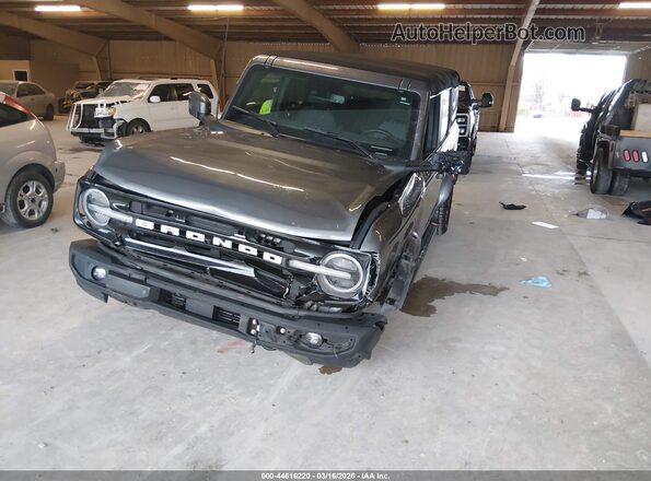 1FMEE5BP0NLA88368 2022 FORD BRONCO Серый Вид спереди