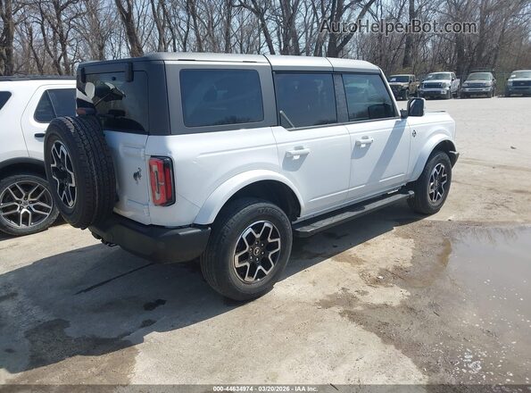 1FMEE5BP1NLB31907 2022 FORD BRONCO White Rear right
