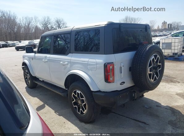 1FMEE5BP1NLB31907 2022 FORD BRONCO White Rear left