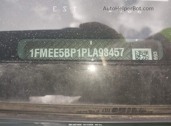 1FMEE5BP1PLA98457 2023 FORD BRONCO Light Blue ძრავის განყოფილების ხედი