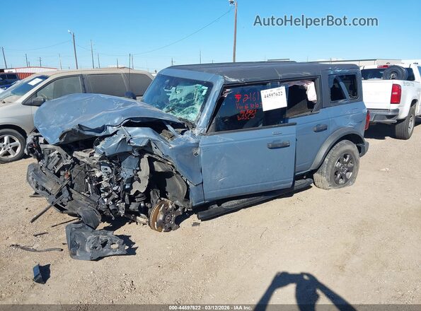 1FMEE5BP3PLB10107 2023 FORD BRONCO Синий Вид спереди