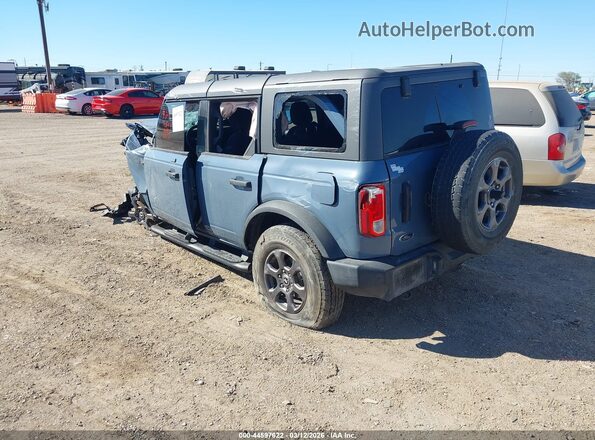 1FMEE5BP3PLB10107 2023 FORD BRONCO Синий Задняя левая четверть