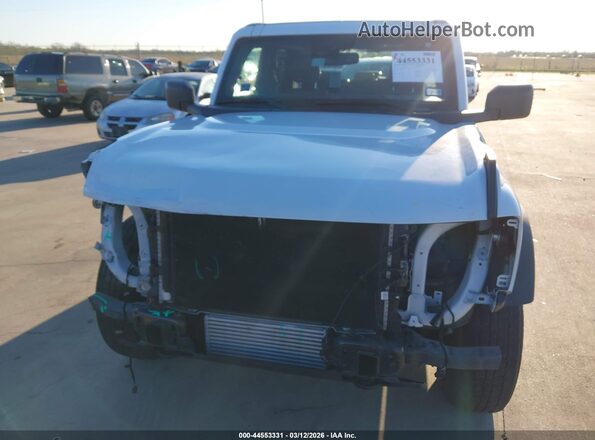 1FMEE5BPXPLC08454 2023 FORD BRONCO White Vista frontal