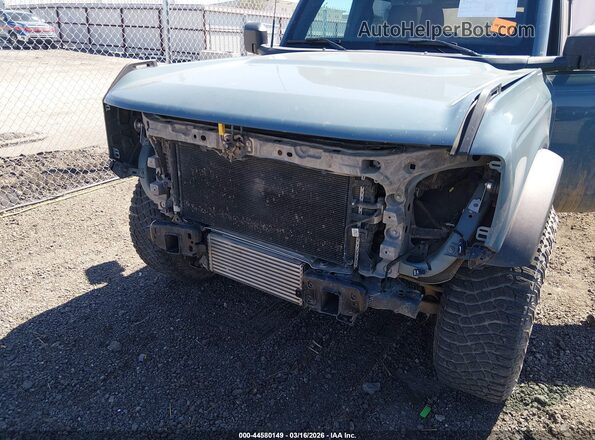 1FMEE5DH4NLB89774 2022 FORD BRONCO Light Blue Вид спереди