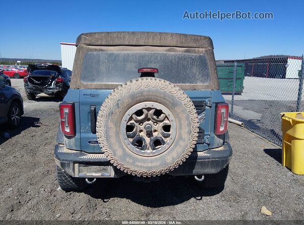 1FMEE5DH4NLB89774 2022 FORD BRONCO Light Blue 
