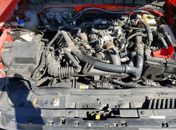 1FMEE5DP2MLA62107 2021 FORD BRONCO Красный Вид задней части салона