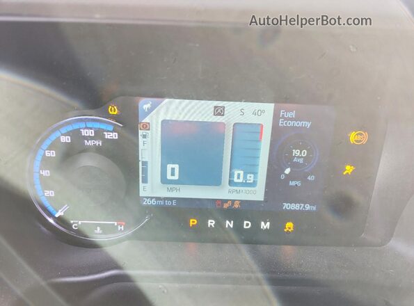 1FMEE5DP4MLA98011 2021 FORD BRONCO Blue Սարքավորումների վահանակի տեսք