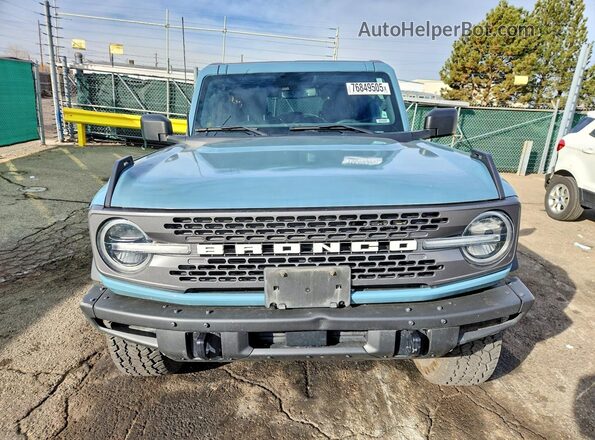 1FMEE5DP4MLA98011 2021 FORD BRONCO Blue Դիմացի տեսք