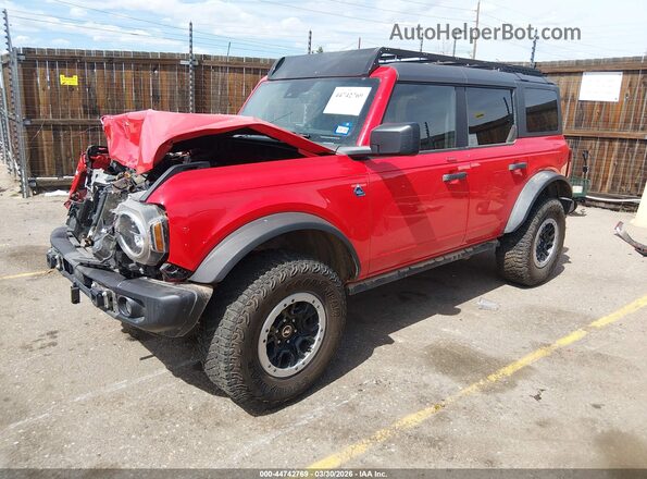1FMEE5DP4PLC08222 2023 FORD BRONCO Red 