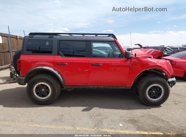 1FMEE5DP4PLC08222 2023 FORD BRONCO Red 