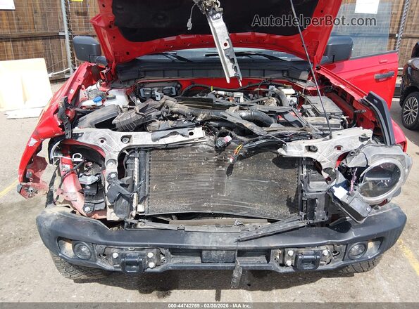 1FMEE5DP4PLC08222 2023 FORD BRONCO Red 