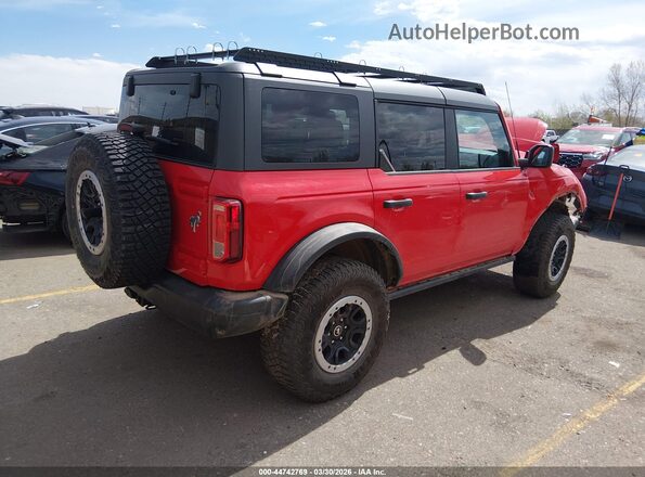 1FMEE5DP4PLC08222 2023 FORD BRONCO Red 
