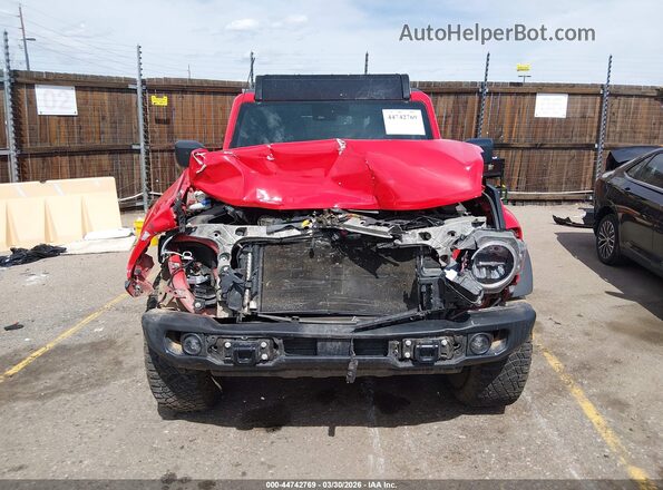 1FMEE5DP4PLC08222 2023 FORD BRONCO Red 