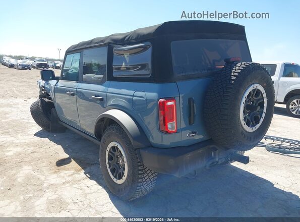 1FMEE5DP5MLA72078 2021 FORD BRONCO Blue Rear left