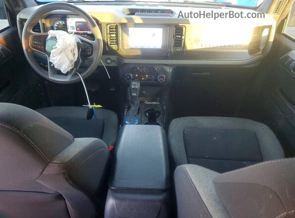 1FMEE5DP6MLB03869 2021 FORD BRONCO Blue Dashboard view