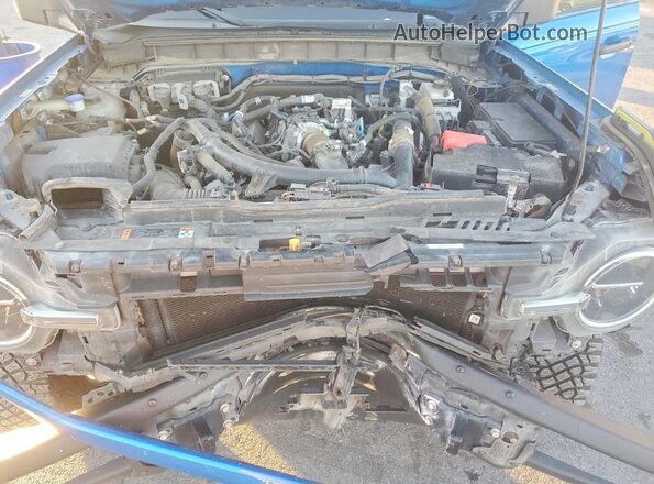 1FMEE5DP6MLB03869 2021 FORD BRONCO Blue Rear interior view