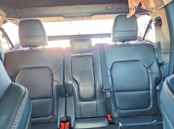1FMEE5DP8MLB03971 2021 FORD BRONCO Red უკანა სავარძლების ხედი