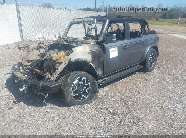 1FMEE5DPXPLB39665 2023 FORD BRONCO Gray Передня ліва чверть