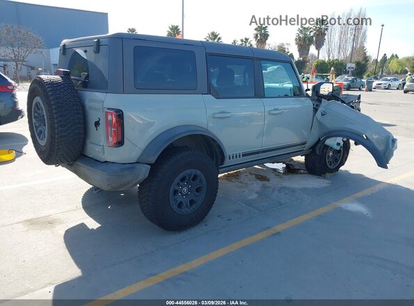 1FMEE5EP0MLA42212 2021 FORD BRONCO Gray Rear right