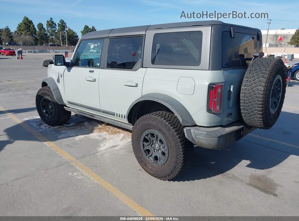 1FMEE5EP0MLA42212 2021 FORD BRONCO Gray Rear left