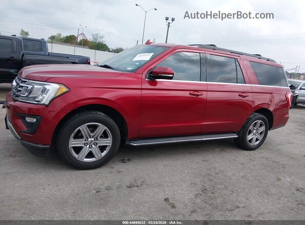 1FMJK1HT0KEA75527 2019 FORD EXPEDITION MAX Red 360 interior view