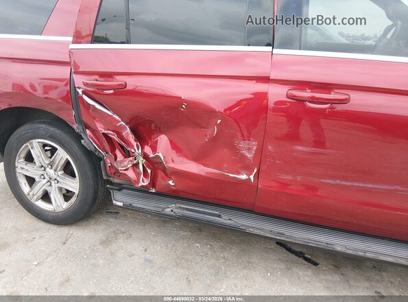 1FMJK1HT0KEA75527 2019 FORD EXPEDITION MAX Red Front view