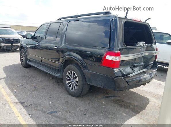 1FMJK1HT4GEF42598 2016 FORD EXPEDITION EL Black უკანა მარცხენა