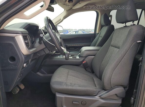 1FMJK1HT4NEA25850 2022 FORD EXPEDITION Gray Widok wnętrza z przodu