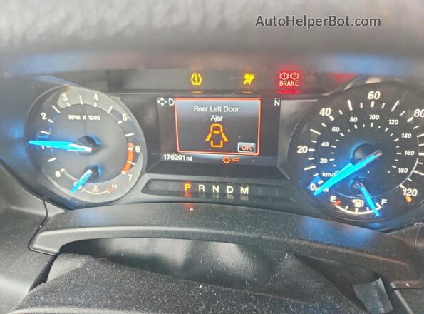1FMJK1HT5GEF45042 2016 FORD EXPEDITION Silver Вид щитка приладів