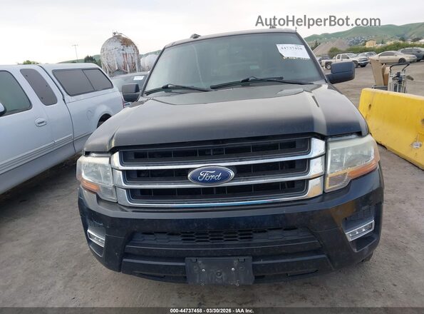 1FMJK1HT8GEF43527 2016 FORD EXPEDITION EL Black Widok wnętrza z tyłu