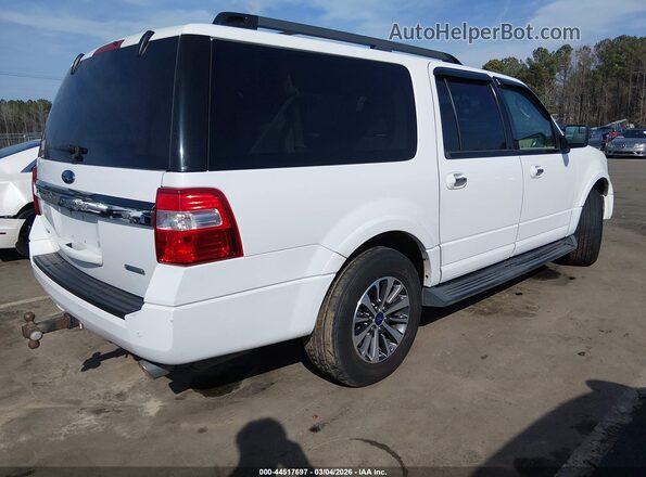 1FMJK1HT9GEF54732 2016 FORD EXPEDITION EL White უკანა მარჯვენა