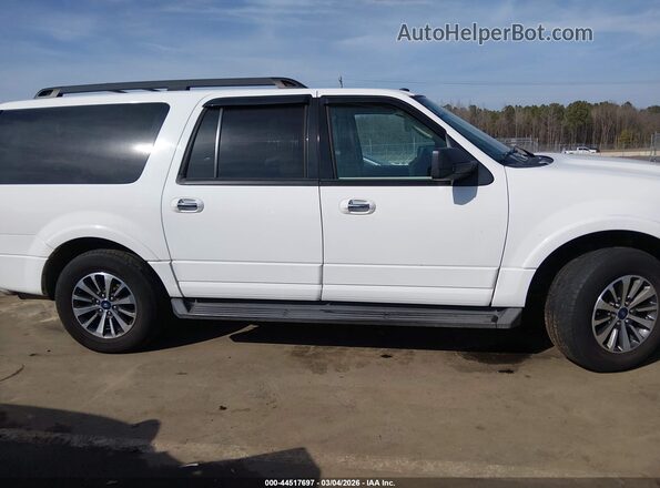 1FMJK1HT9GEF54732 2016 FORD EXPEDITION EL White უკანა სალონის ხედი