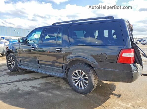 1FMJK1HTXHEA07857 2017 FORD EXPEDITION Черный Задняя левая четверть