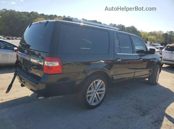 1FMJK1KT4GEF28726 2016 FORD EXPEDITION Black Tył prawy
