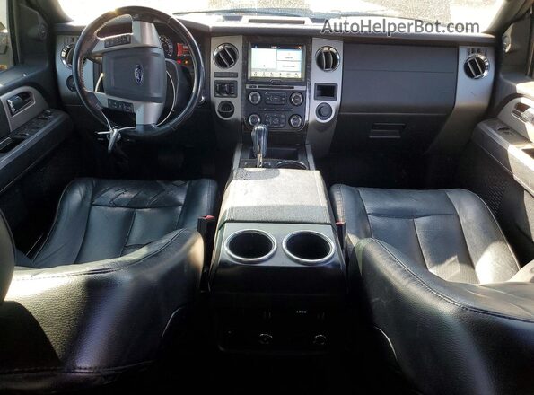 1FMJK1KT4GEF28726 2016 FORD EXPEDITION Black Widok deski rozdzielczej